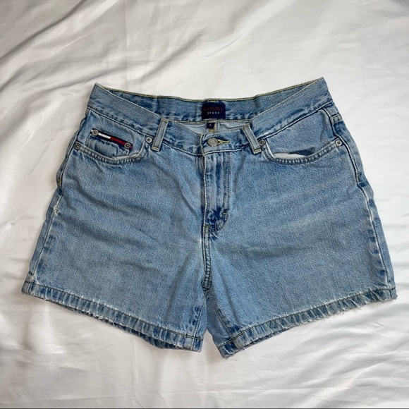 Tommy Hilfiger hipster short‎ vintage short light wash - Picture 1 of 7